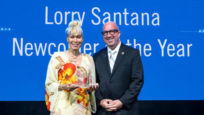 Lorry Santana NEWCOMER OF THE YEAR