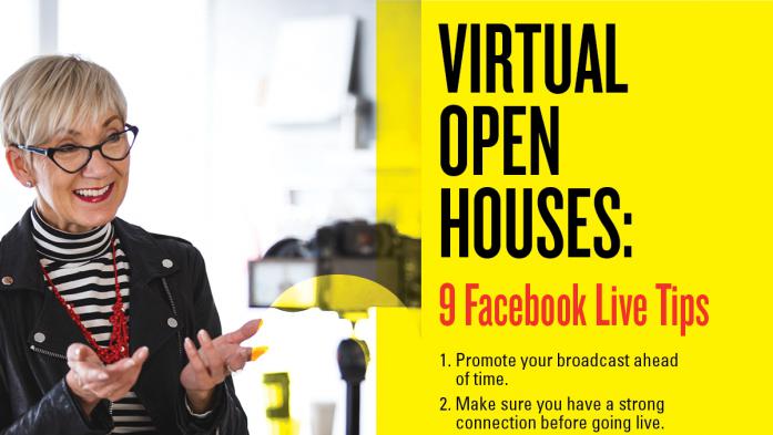 Virtual Open Houses: 9 Facebook Live Tips
